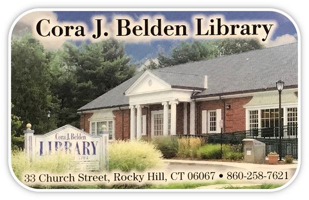 Cora J. Belden Library 33 Church Street, Rocky Hill, CT 06067, 860-258-7621